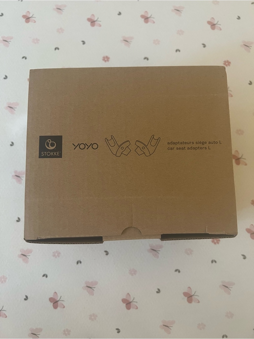 NEW IN BOX Stokke YOYO Car Seat Adapters SKU: 655502 Large Black